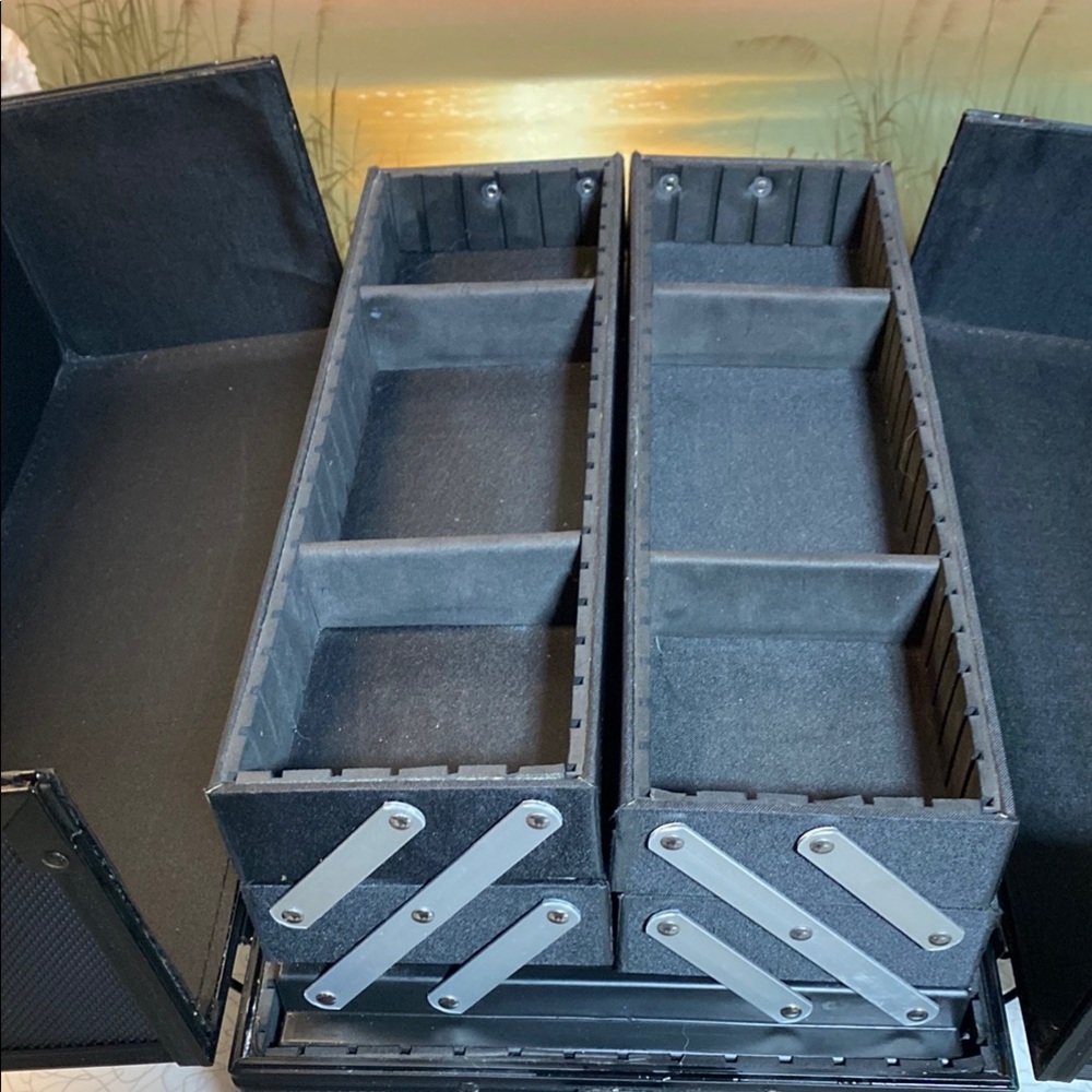 Black Textured Storage Box - Picture 4 of 10